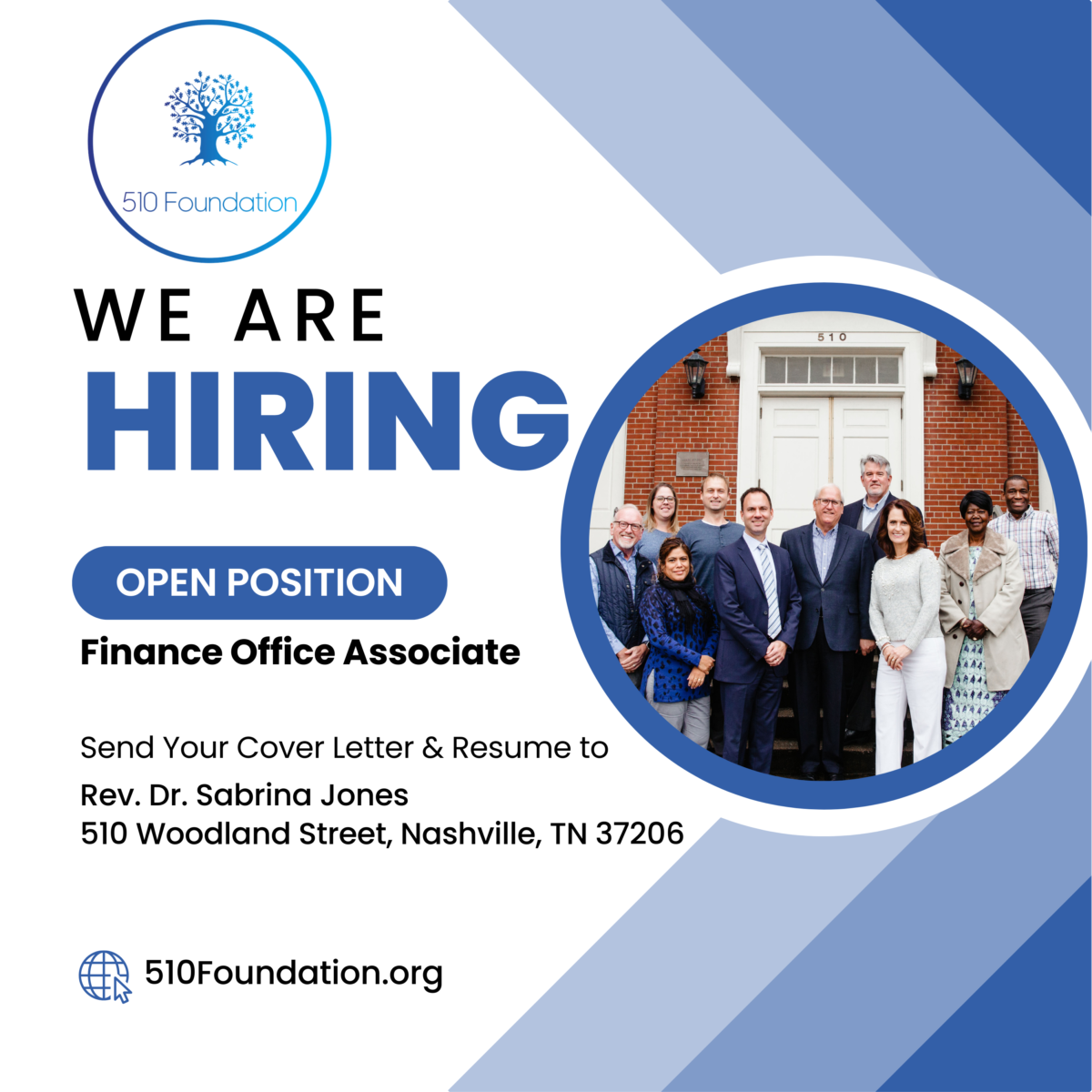 now hiring finance office associate